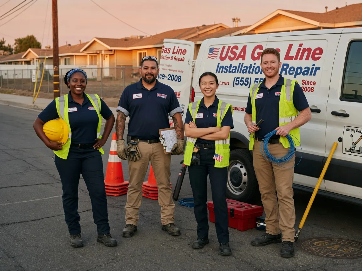 Gas Line Installation company in Blue Ridge Summit, PA